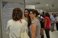 Participants present their works during the Poster Session